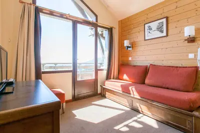 Image de Studio cabine 4 pers avec Wifi au pied des pistes à Avoriaz