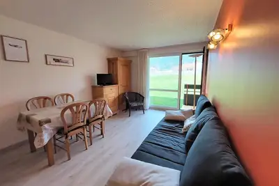 Image de Charmant appartement à Autrans, 5 pers, au pied des pistes, proche village, résidence calme