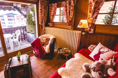 Image de Appartement au centre Les Gets, 3 étoiles, 3 pers, proche télécabines et école de ski
