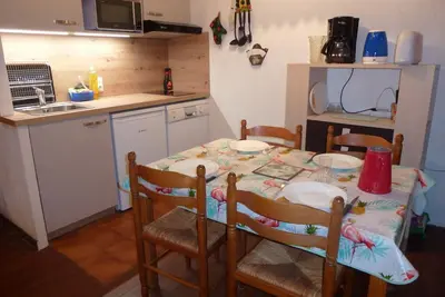 Image de Studio cosy aux Gets, proche des pistes, balcon, Wi-Fi, garage sécurisé, accepte les animaux