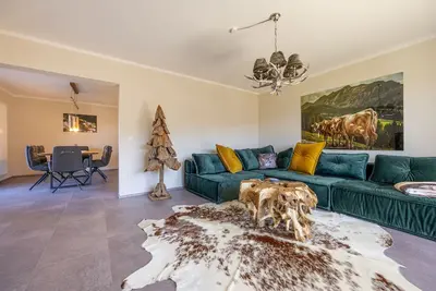 Image de Appartement 'Ferienwohnung Auerhahn' avec vue sur les montagnes, terrasse privée et Wi-Fi