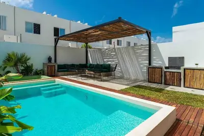 Image de Mayan House with Private Pool, Jacuzzi, and Bbq Grill