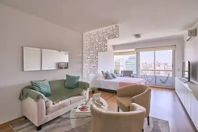 Image de Bright studio with a great view of Av. 9 de Julio!