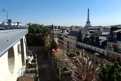 Image de Luxury 2 Bdr Duplex Apt with A. C. & Elevator, 2 Terraces & view on Eiffel Tower