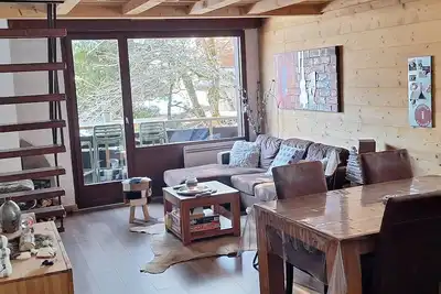 Image de Appartement duplex cosy de 66 m2, à 100 mètres des pistes et 5 minutes du village