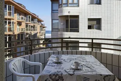 Image de Hondartza, Apartamento en Primera LĂnea de Playa en Zarautz