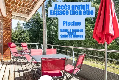 Appt 6 pers avec grande terrasse