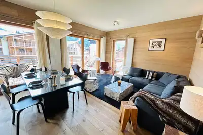 Image de Appartement au cœur des Gets, 2 chambres, proche pistes, parking, balcon, WiFi, ménage inclus