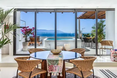 Image de Casa Rosa! Mexico meets Greece with amazing Views!