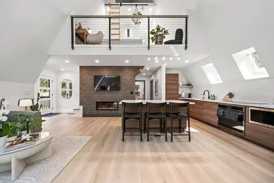 Image de A-Frame Modern Minimalist Dream: 3-bed, 2bath; Hot Tub & Cold Plunge