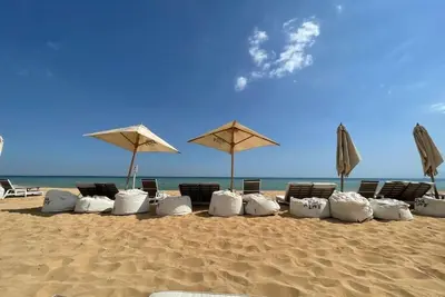 Image de families only Luxury Chalet at Azha the best resort in Ain Sokhna sandy beach