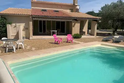 Image de Villa 10 personnes à 1. 5 km de Vaison La Romaine entièrement rénovée