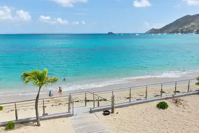 Image de Studio premier étage, situé au cœur de Grand Case dans la Résidence Bleu Marine