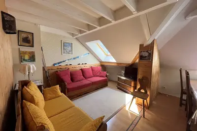 Image de Charmant T4 Duplex au Centre du Village avec Garage - Équipé pour 6/7 Personnes