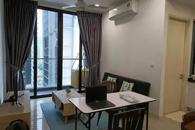 Image de 4 guests 2 rooms D'Prsitine Walking Distance to Legoland (Netflix & High Floor)