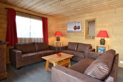 Image de Wifi, parking, télévision, casier à ski, 140m², Châtel