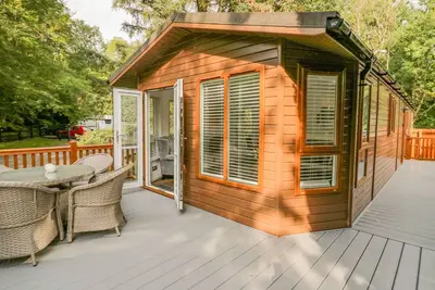 Image de Willows Lodge, pet friendly, with a garden in White Cross Bay