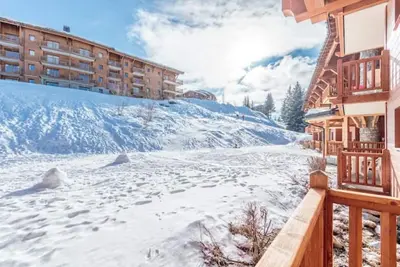 Image de Appt. Standing - Skis aux Pied + Piscine, Hammam & Wifi (Ménage & Linge Inclus)