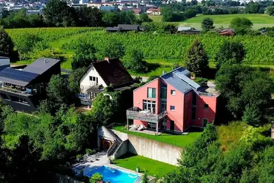 Image de Am Weinberg, 5min Linz Zentrum, 4 Schlafzimmer, Arbeitszimmer, Pool, Sauna