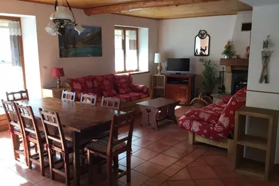 Image de Charmant duplex 3 chambres, 8 personnes avec jardin, cheminée, proche pistes - Serre Chevalier
