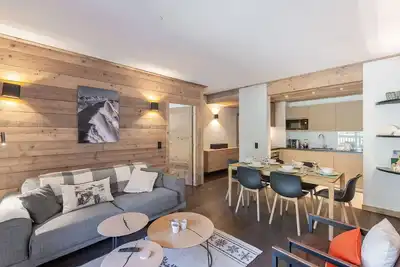 Image de Appartement familial au cœur de Méribel, proche pistes avec balcon et parking