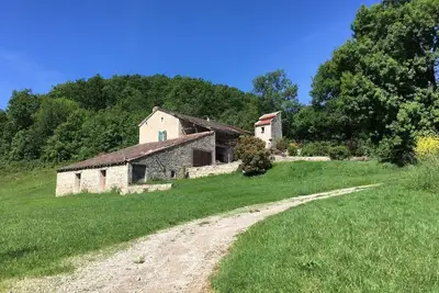 Image de Belle ancienne ferme dans le Lot-et-Garonne avec piscine 12x6 m - 12 personnes
