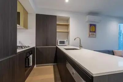 Image de Modern& cozy Cbd apt high level view.