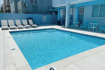 Image de Steps Luquillo Beach. Cozy Family Resort, 27 Guests, Free Continental Breakfast