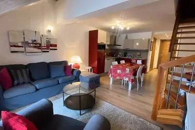 Superbe duplex très lumineux, face aux pistes