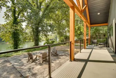 Image de Riverfront Salesville Cabin Rental w/ Shared Dock!