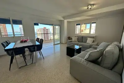 Image de Grand appartement de vacances avec grande terrasse sur la Costa Blanca (250 m)