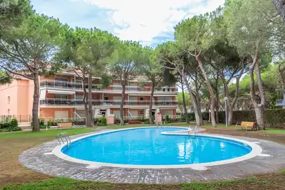 Image de Appartement 'Mar D'aro' avec piscine partagée, Wi-Fi et climatisation