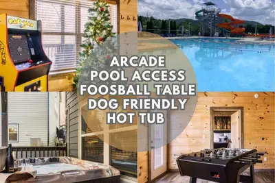 Image de Daylight Dream! Hot Tub, Arcade, Dog-Welcome, Foosball, 5mi Pool Access, Dollywood