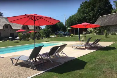 Image de Chaumière Vannes Golfe du Morbihan. Gite Ty Plouz