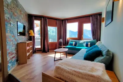 Image de Avoriaz: Appartement cosy 3 pièces pour 5 pers avec WiFi, Tv, appareil à raclette