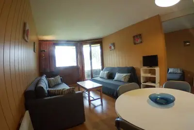 Image de Appartement 4 pers, pied des pistes, WiFi, balcon, proche Village des Enfants