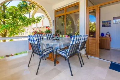 Image de Appartement de vacances Privlaka pour 1 - 5 personnes avec 2 chambres à coucher - Appartement de vac