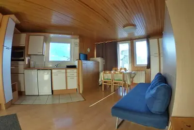 Spacieux appart. 5 pers. au centre de Morzine avec balcon et accès direct aux pistes