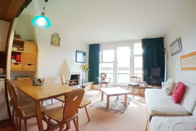 Appartement Duplex 6 Pers. , Cheminée, Wifi, Accès Direct aux Pistes