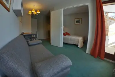 Image de Appartement cosy 4 pers, skis aux pieds, balcon, Wifi