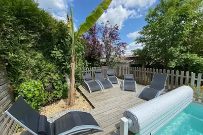 Image de Maison Piscine Chauffée & Spa 6p 35 min Puy du Fou
