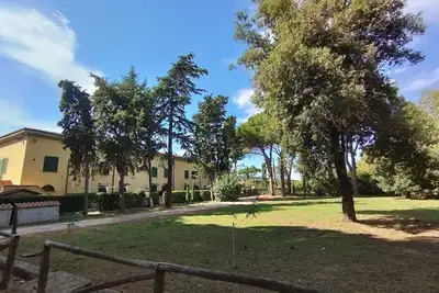 Image de Duna house in the green, relaxing terratet halfway between the sea and the countryside
