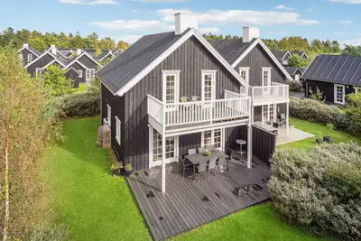 Image de Belle maison Ă Gjern avec sauna