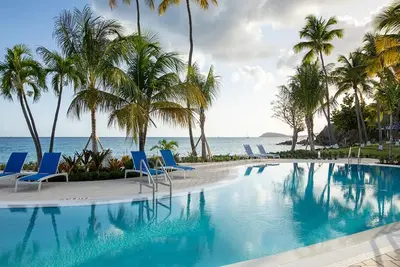 Image de Studio Condo, Sleeps 4, Mini Kitchen, at Limetree Beach Resort in Saint Thomas! !