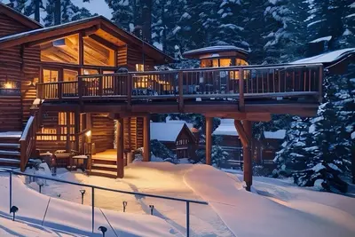 Image de Modern Mountain Retreat w/ Amazing Views • Hot Tub • Deck • Pets Welcome