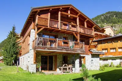 Image de Appartement cosy Ă Tignes avec jardin
