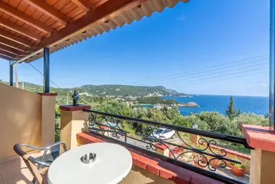 Image de Studio 'One Bedroom Apartment Vasillis' avec balcon, Wi-Fi et climatisation