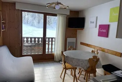 Image de Balcon, parking, télévision, casier à ski, 32m², Châtel