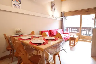 Image de Les Gets - Appart cosy avec mezzanine et parking, proche pistes