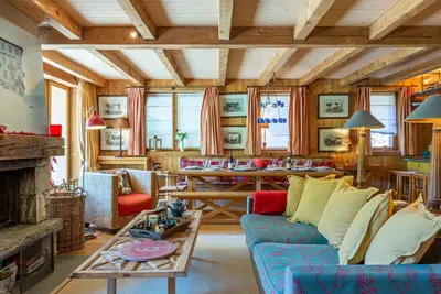 Image de Duplex de standing au pied des pistes avec cheminée, terrasse et garage – Modane